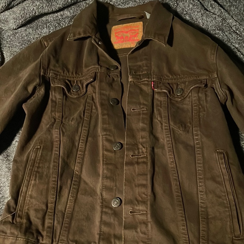 Levi brown Jean jacket